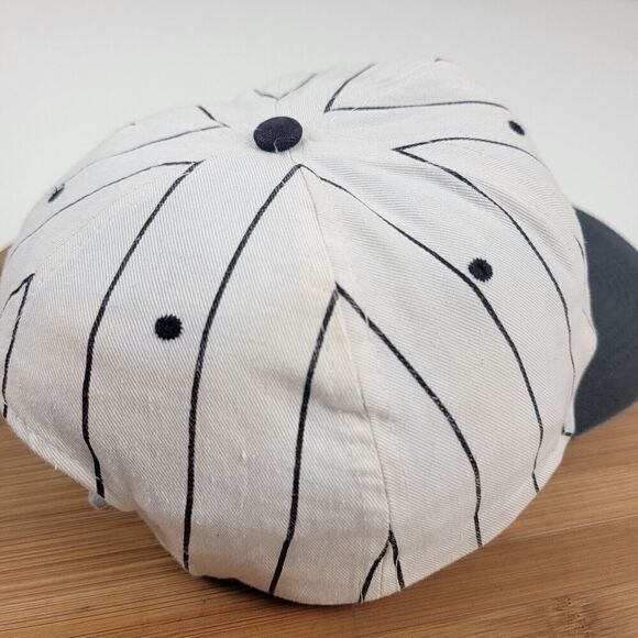 Vintage‎ 90s Prince Williams Cannons Chicago White Sox Snapback Cap Pinstripe - Picture 5 of 12